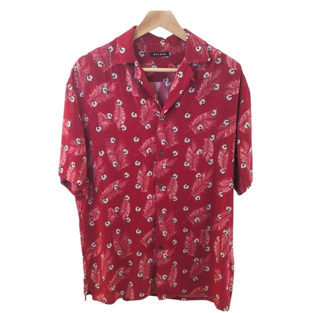 Malbon Golf Buckets Camp Shirt
